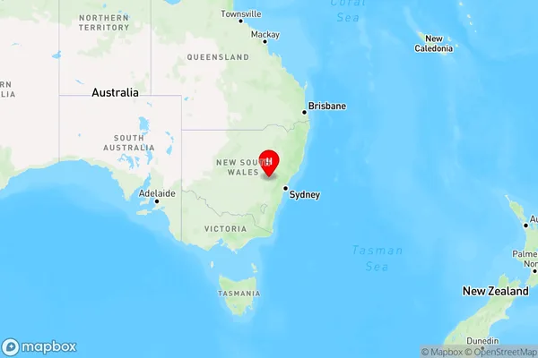 Turondale,New South Wales Region Map