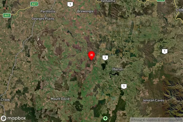 Twenty Forests,New South Wales Satellite Map