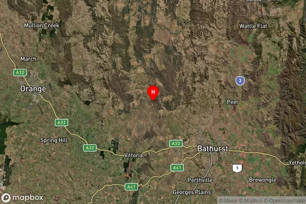 Watton,New South Wales Satellite Map