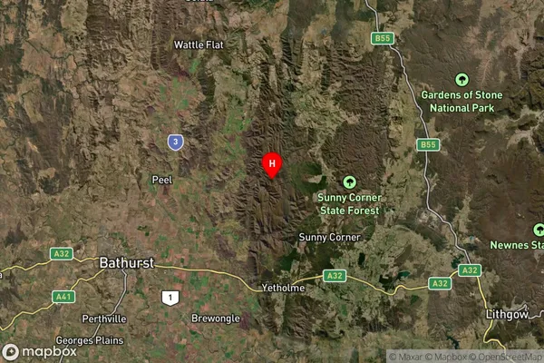 Winburndale,New South Wales Satellite Map