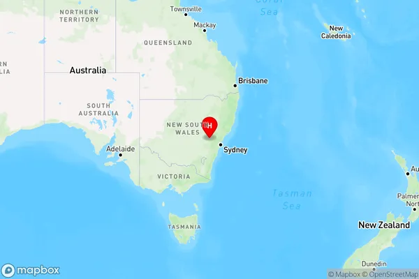 Winburndale,New South Wales Region Map