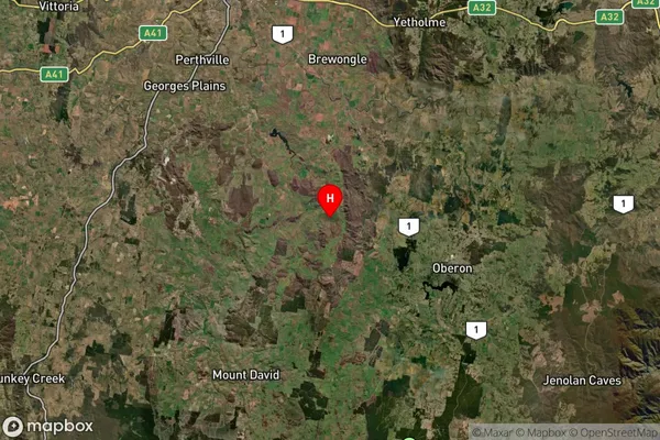 Wisemans Creek,New South Wales Satellite Map