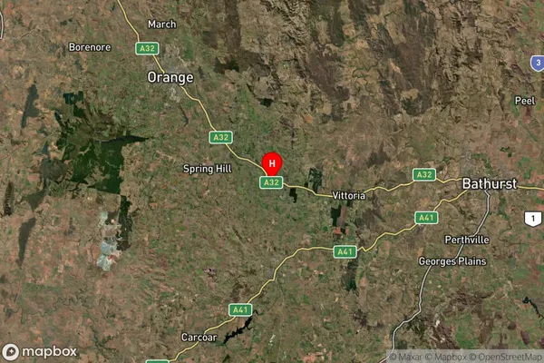 Guyong,New South Wales Satellite Map