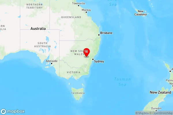 Guyong,New South Wales Region Map