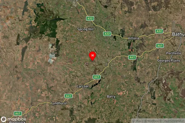 Browns Creek,New South Wales Satellite Map