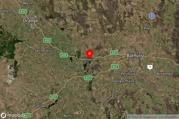 Vittoria,New South Wales Satellite Map