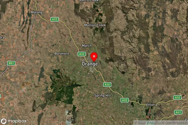 Bletchington,New South Wales Satellite Map