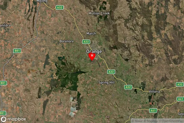 Bloomfield,New South Wales Satellite Map