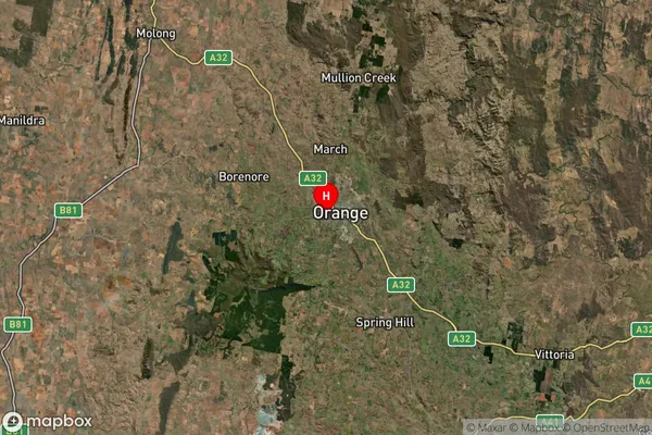 Calare,New South Wales Satellite Map