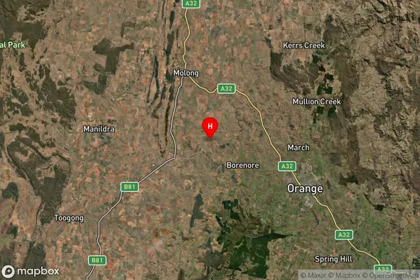 Cheesemans Creek,New South Wales Satellite Map