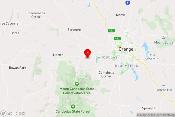 Nashdale,New South Wales Area Map