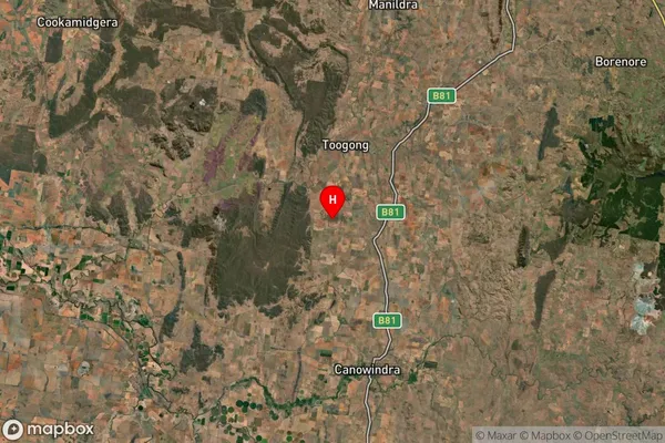 Burdett,New South Wales Satellite Map