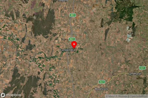 Moorbel,New South Wales Satellite Map