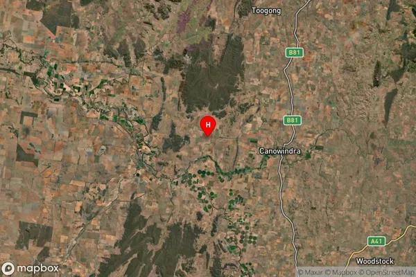 Nyrang Creek,New South Wales Satellite Map