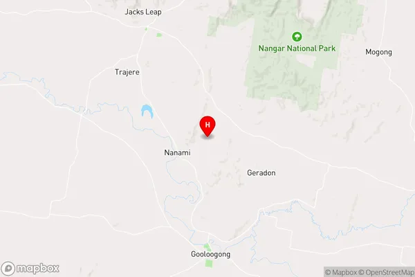 Nanami,New South Wales Area Map