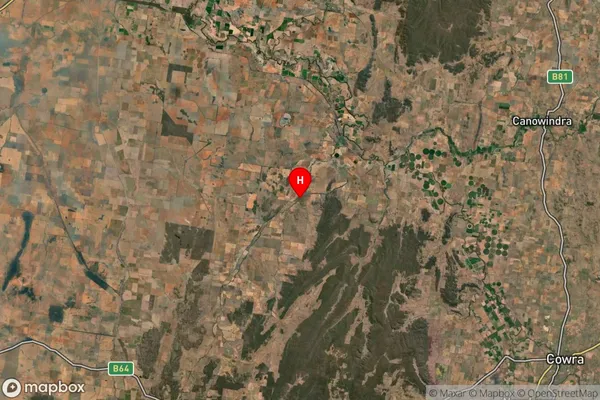 Warraderry,New South Wales Satellite Map