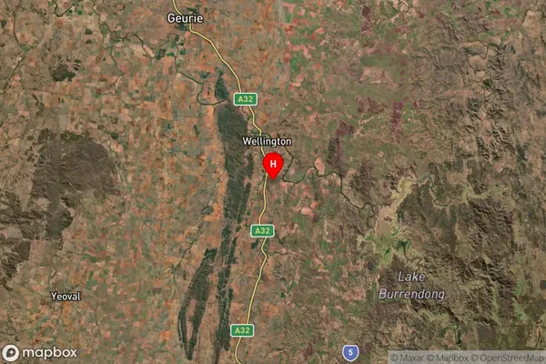 Apsley,New South Wales Satellite Map