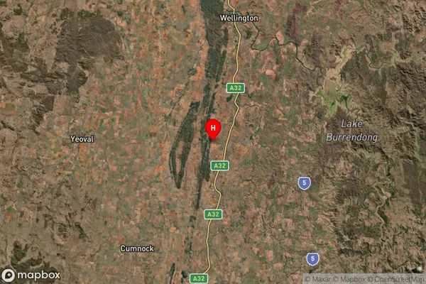 Bakers Swamp,New South Wales Satellite Map