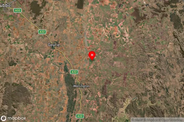 Bodangora,New South Wales Satellite Map