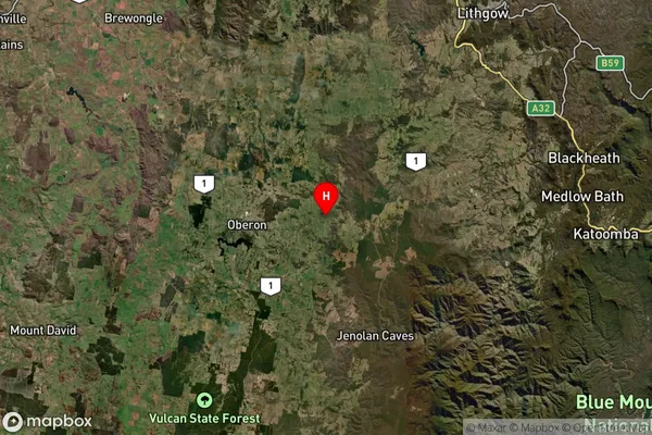 Duckmaloi,New South Wales Satellite Map