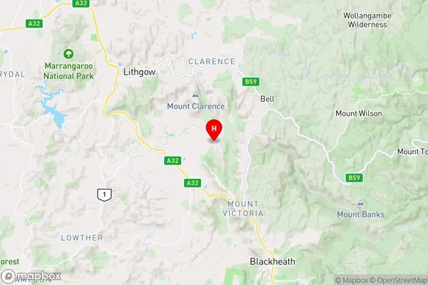 Hartley Vale,New South Wales Area Map