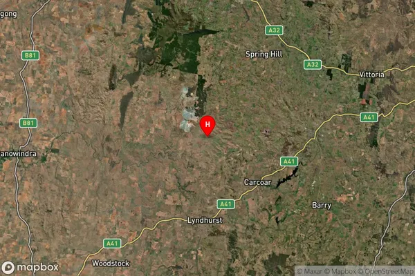 Errowanbang,New South Wales Satellite Map