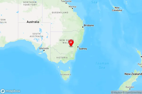 Noonbinna,New South Wales Region Map