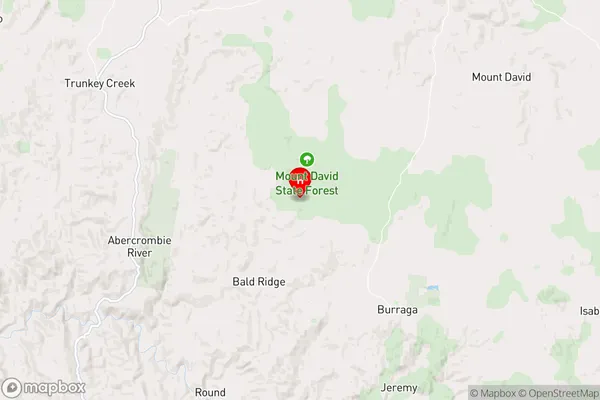 Bald Ridge,New South Wales Area Map