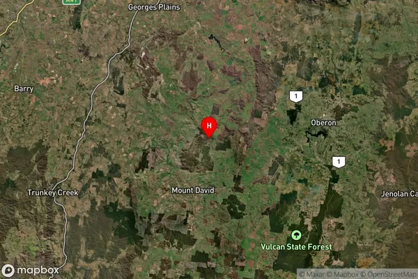 Dog Rocks,New South Wales Satellite Map