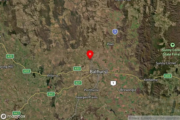 Eglinton,New South Wales Satellite Map