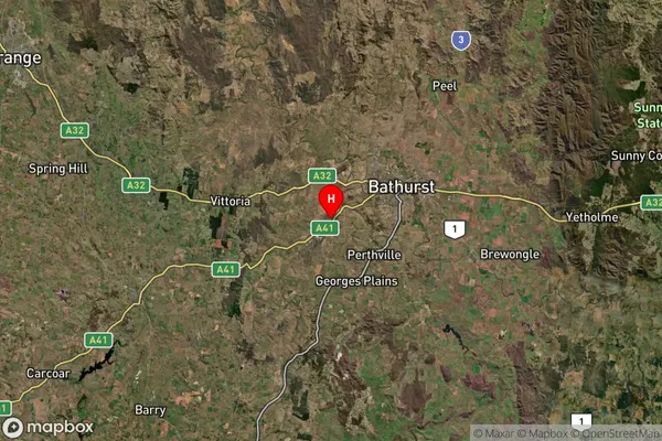 Evans Plains,New South Wales Satellite Map