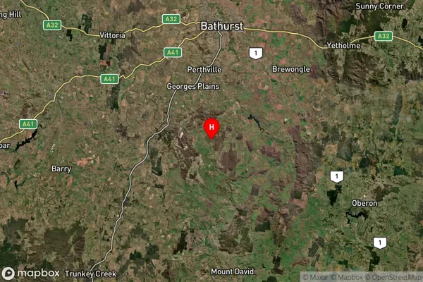 Fosters Valley,New South Wales Satellite Map