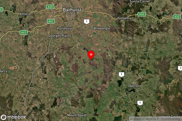 Garthowen,New South Wales Satellite Map