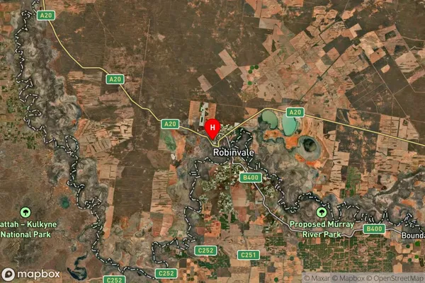 Euston,New South Wales Satellite Map