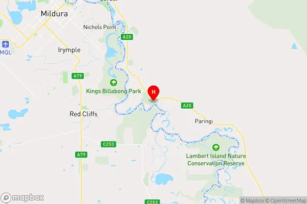 Monak,New South Wales Area Map