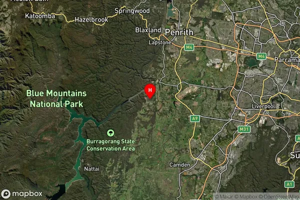 Silverdale,New South Wales Satellite Map