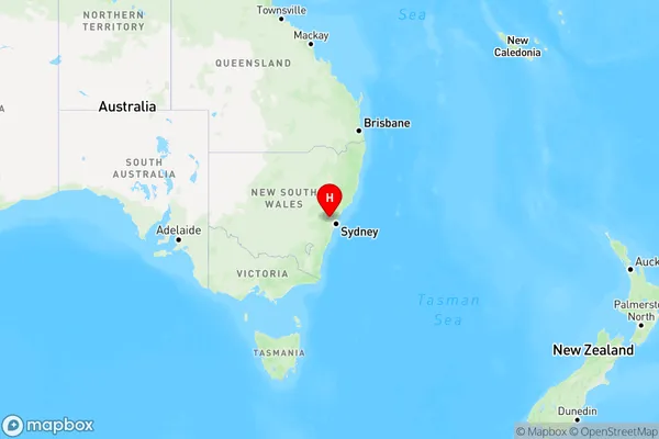 Grose Vale,New South Wales Region Map