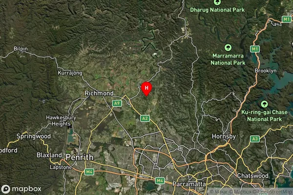 Scheyville,New South Wales Satellite Map