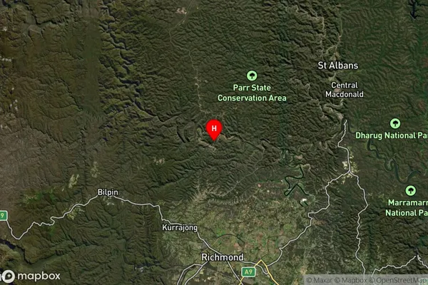 Upper Colo,New South Wales Satellite Map