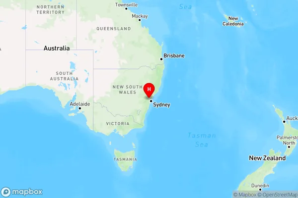 Wilberforce,New South Wales Region Map