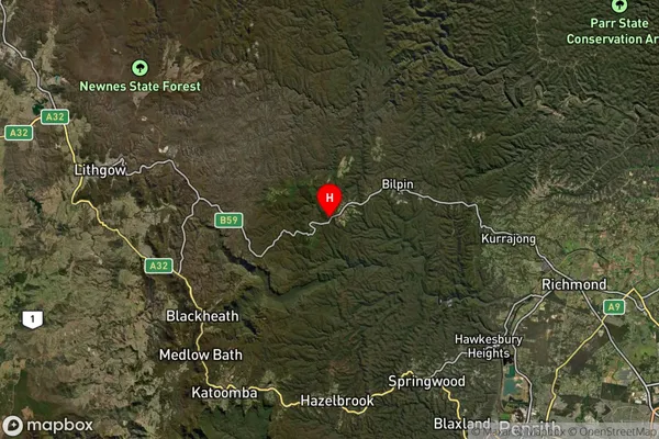 Berambing,New South Wales Satellite Map