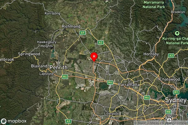 Dean Park,New South Wales Satellite Map