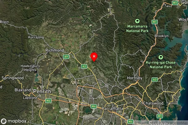 Nelson,New South Wales Satellite Map