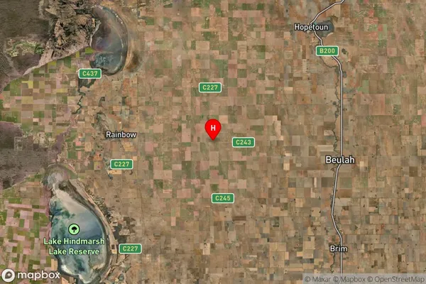 Kenmare,Victoria Satellite Map