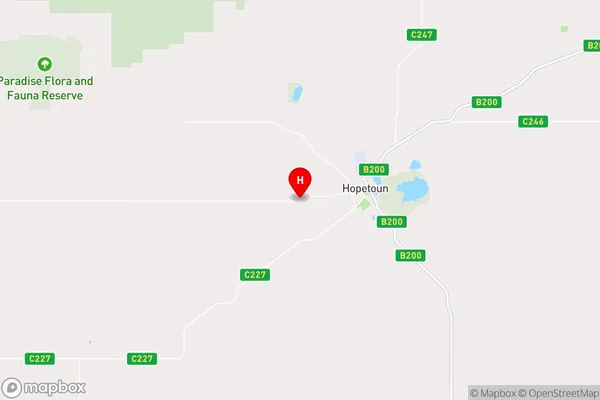 Hopetoun,Victoria Area Map