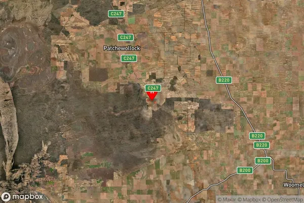 Yarto,Victoria Satellite Map