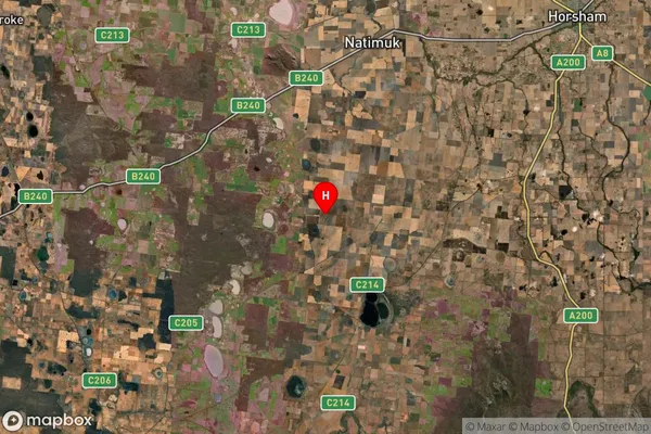 Clear Lake,Victoria Satellite Map