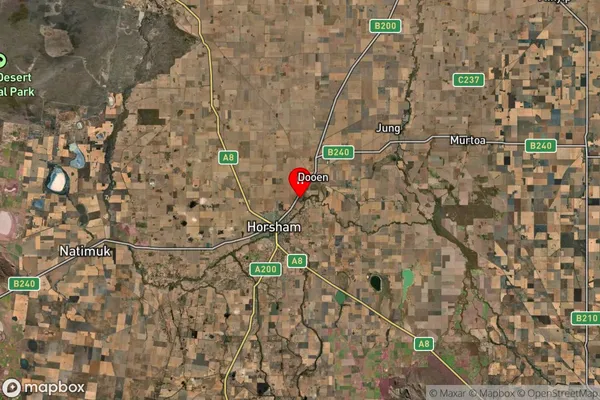 Dooen,Victoria Satellite Map