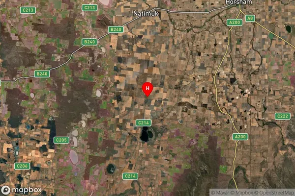 Jallumba,Victoria Satellite Map