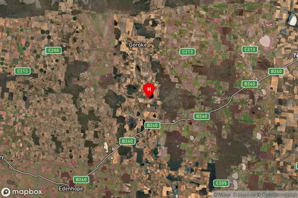 Karnak,Victoria Satellite Map